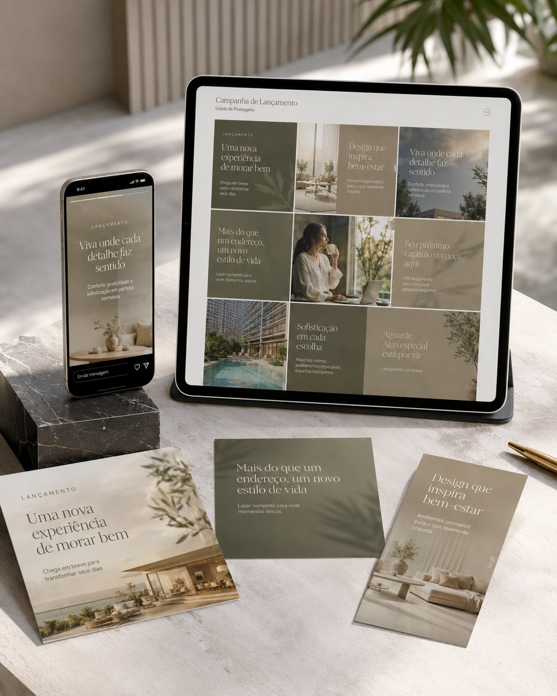 Material de Campanhas visuais